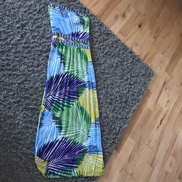 BCBG MAXAZRIA tropical dress - Picture 1 of 3